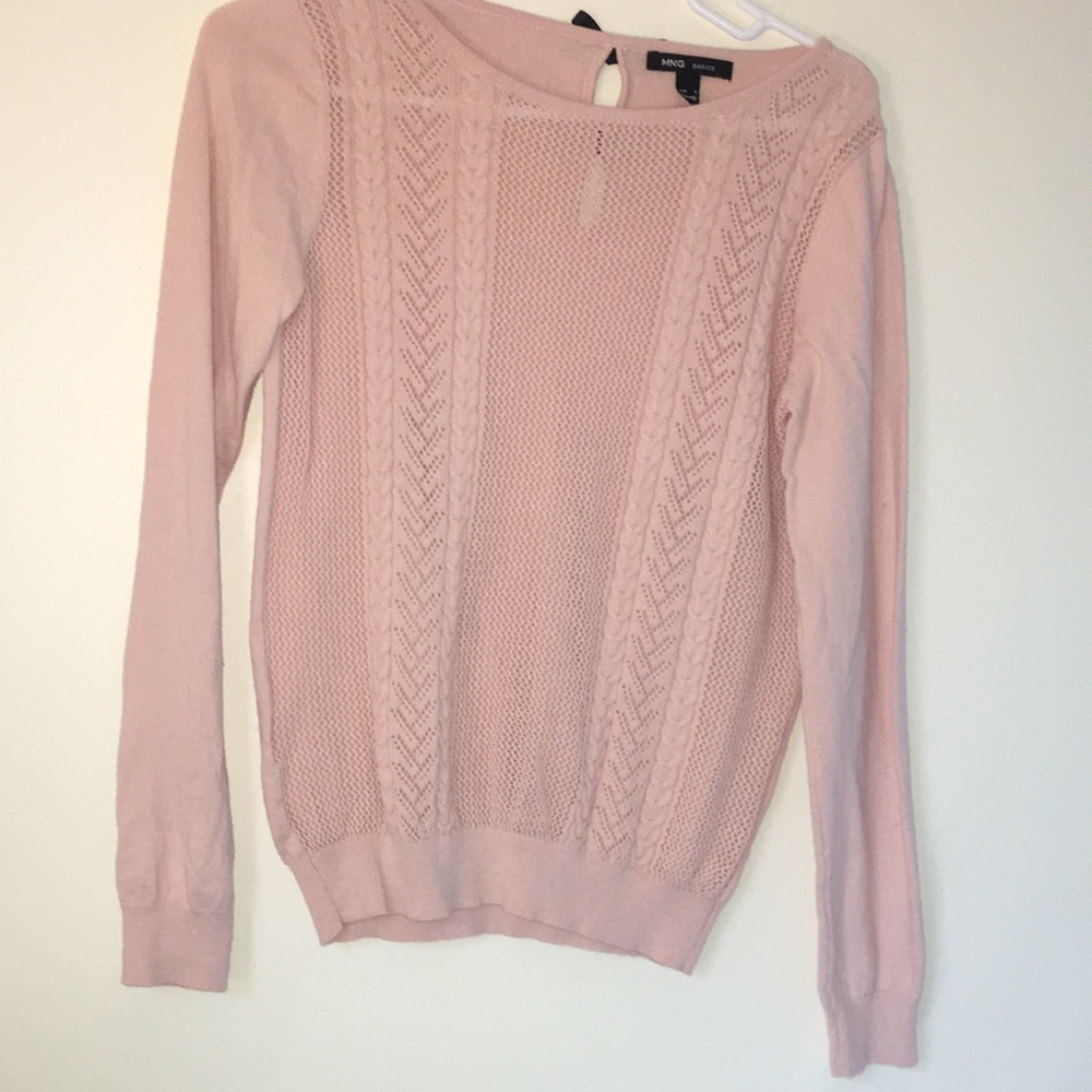 Pink sweater